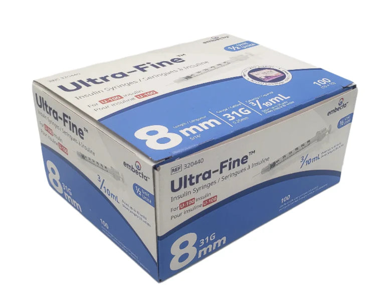 Insulin Syringes | EMBECTA CANADA CO. | Full Box