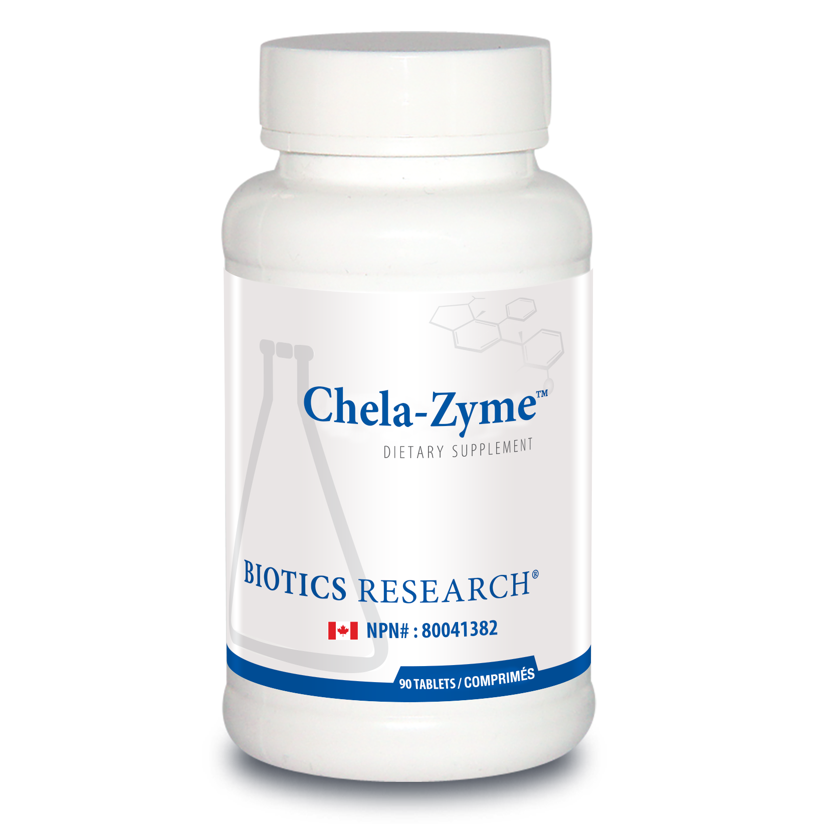 Chela-Zyme™ | Biotics Research® | 90 or 270 Tablets