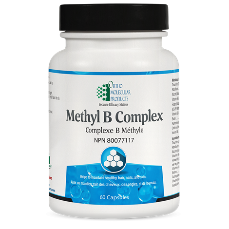 Methyl B Complex | Ortho Molecular | 60 Capsules