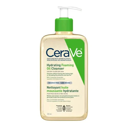 Hydrating Foaming Oil Cleanser  | CeraVe® | 236 or 355 or 562 mL