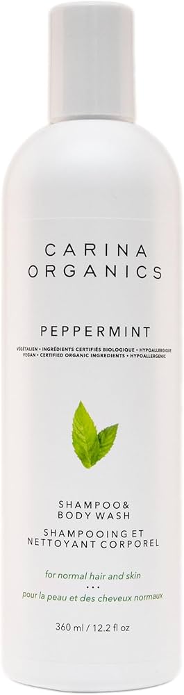 Peppermint Shampoo and Body Wash | Carina™ Organics | 360 mL