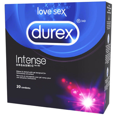 Intense Orgasmic™ Condom | Durex® | 10 or 20 Pack