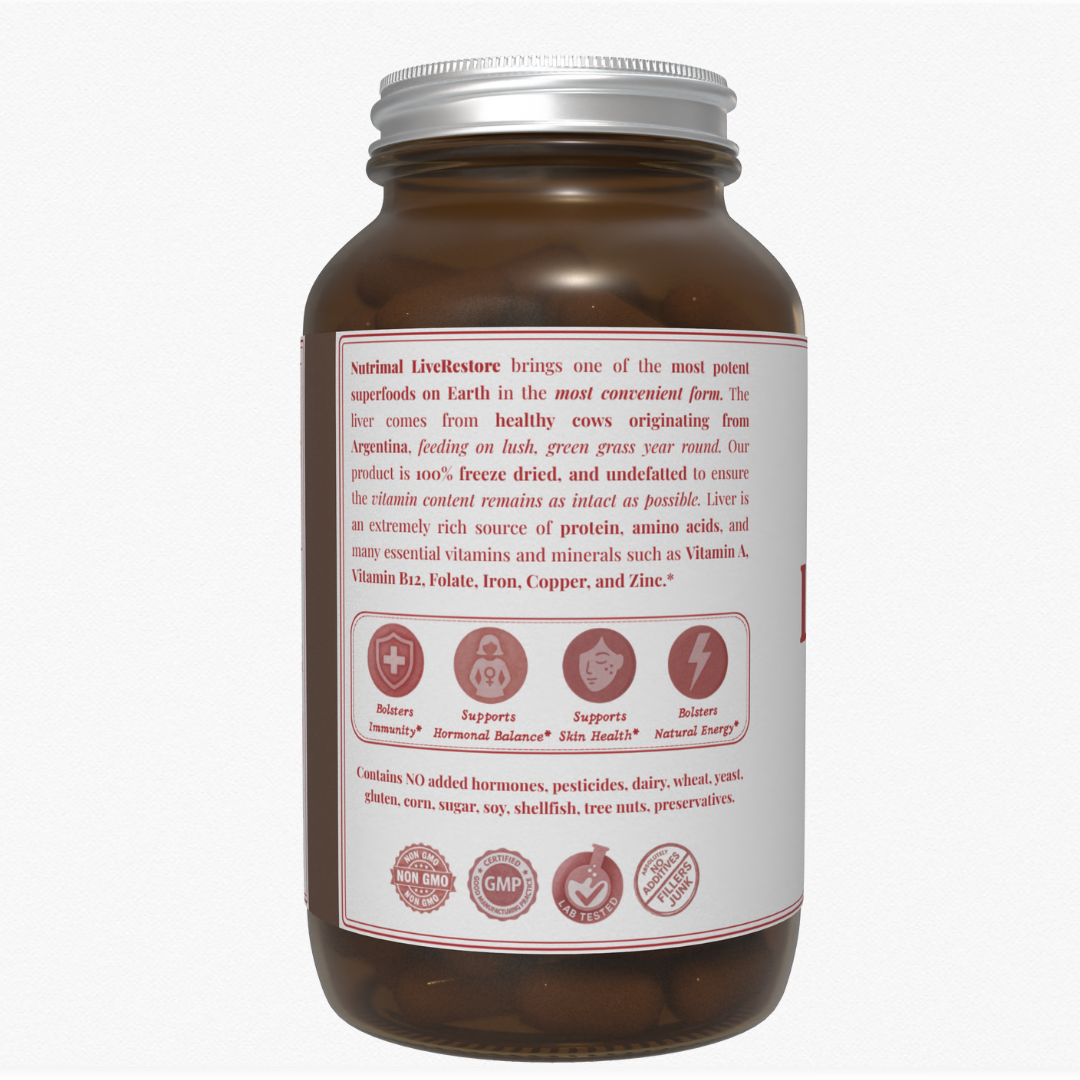LiveRestore (Beef Liver) Bundle of 2