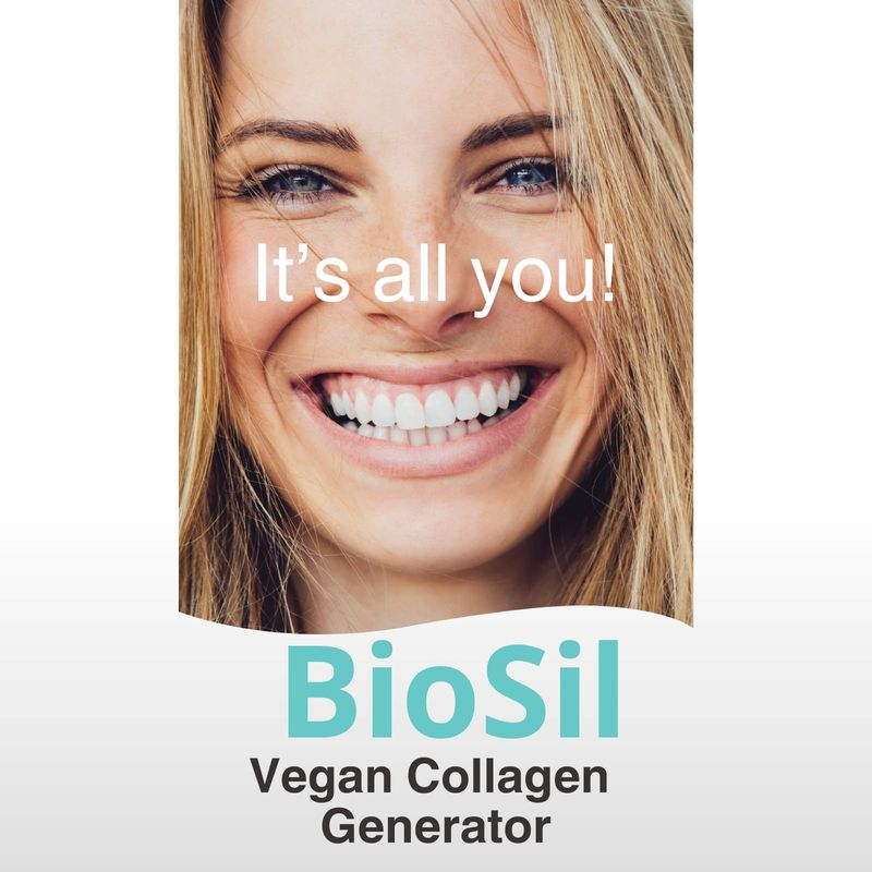 BioSil® Hair, Skin, Nails by Bio Minerals NV – ch-OSA® Silicon Support | 90 Vegetarian Capsules