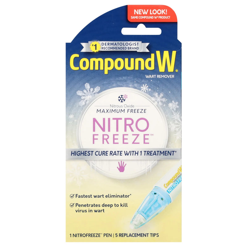 NitroFreeze™ | Compound W®  | 1 Pen and 5 Tips