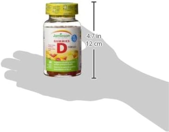 Vitamin D3 1,000 IU | Jamieson™ | 60 or 130 Gummies