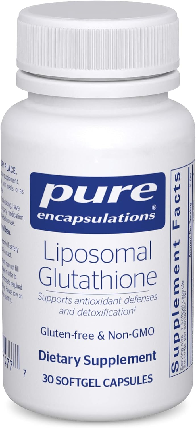 Liposomal Glutathione | Pure Encapsulations® | 30 OR 60 Softgel Capsules