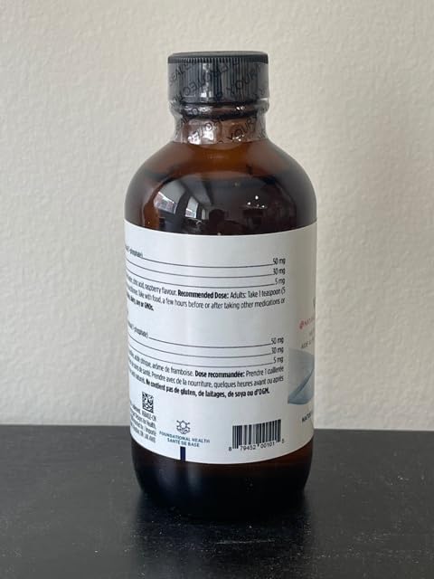 Vitamine B-6 liquide | Designs pour la santé® | 4 fl. onces (118 ml)
