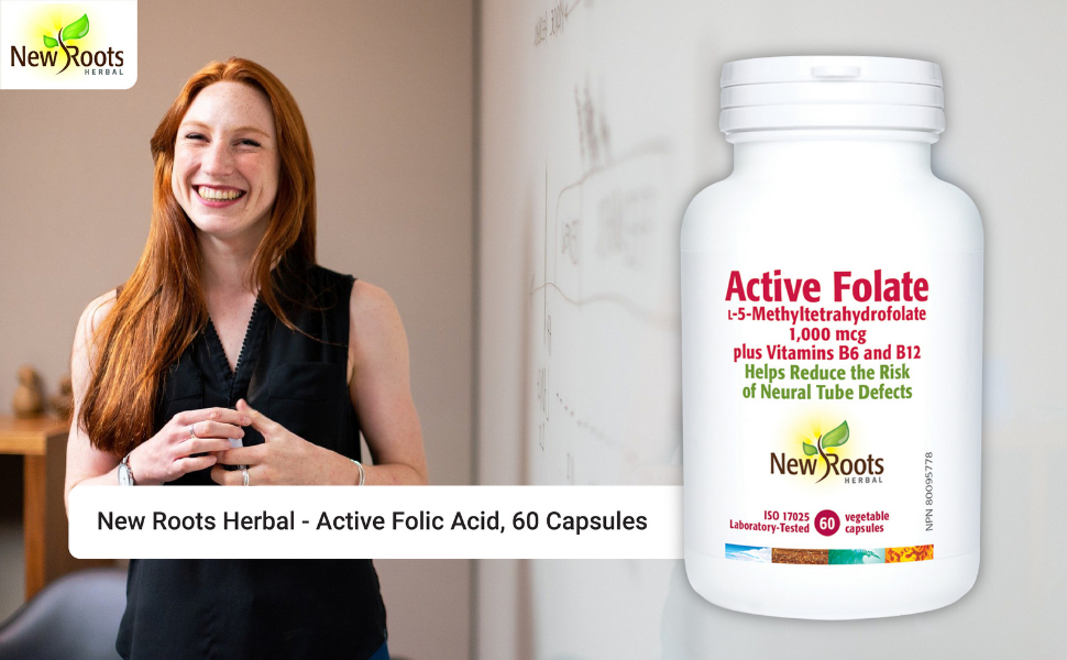 Active Folate | New Roots HERBAL® | 60 Vegetable Capsule