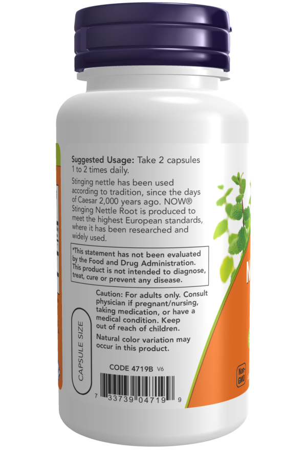 Nettle Root Extract 250 mg | NOW® | 90 Veg Capsules