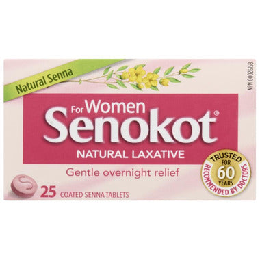 Natural Laxative Tablets by Senokot® – Gentle Overnight Constipation Relief | 10, 30 or 100 Tablets