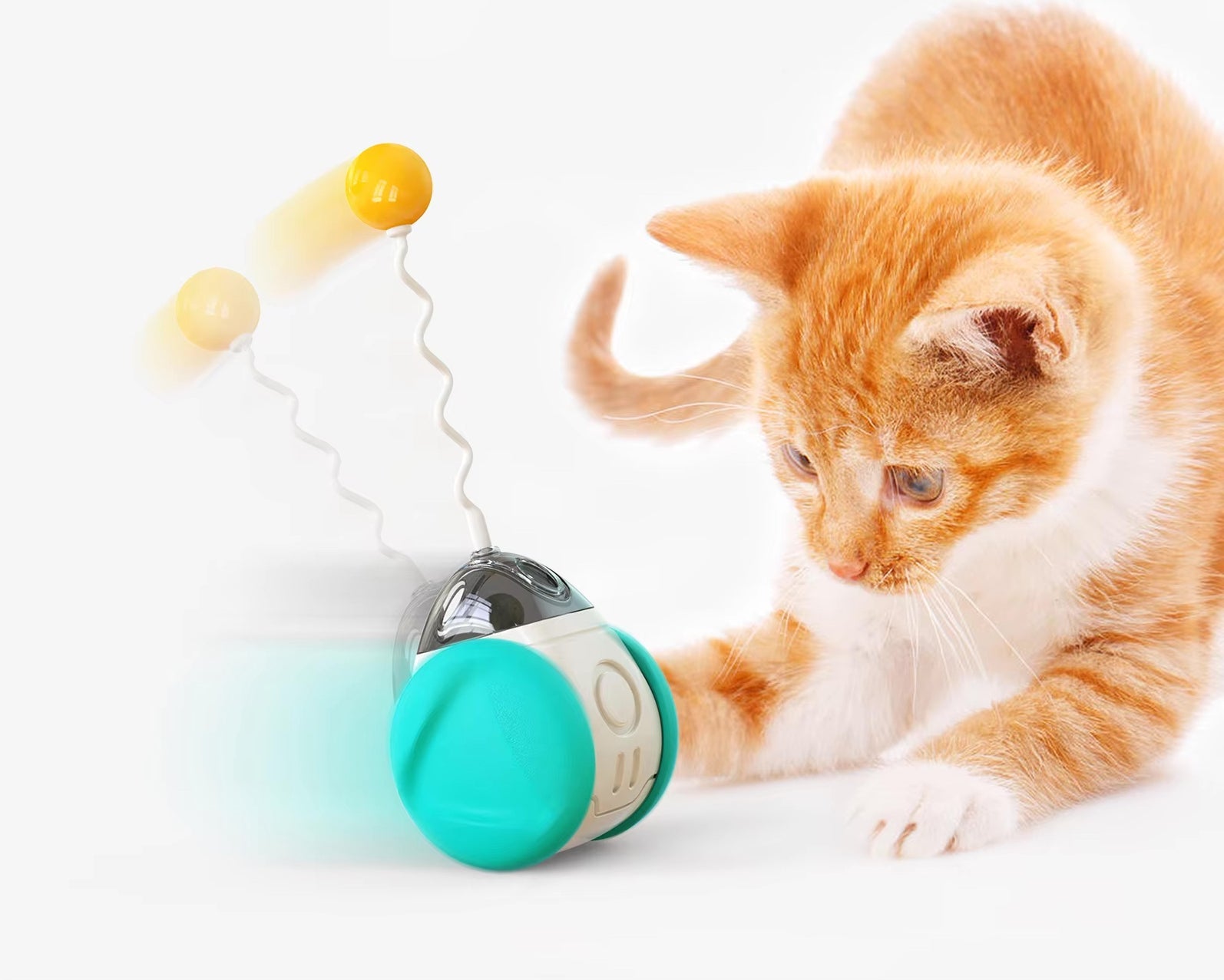 Interactive Squeaky Balance Toy – Fun for Dogs & Cats