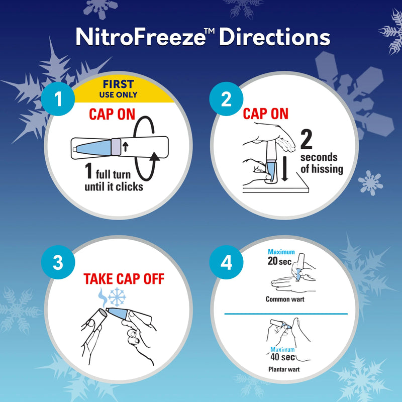 NitroFreeze™ | Compound W®  | 1 Pen and 5 Tips