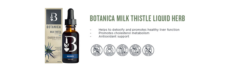 Milk Thistle Liquid Herb | Botanica | 50 mL