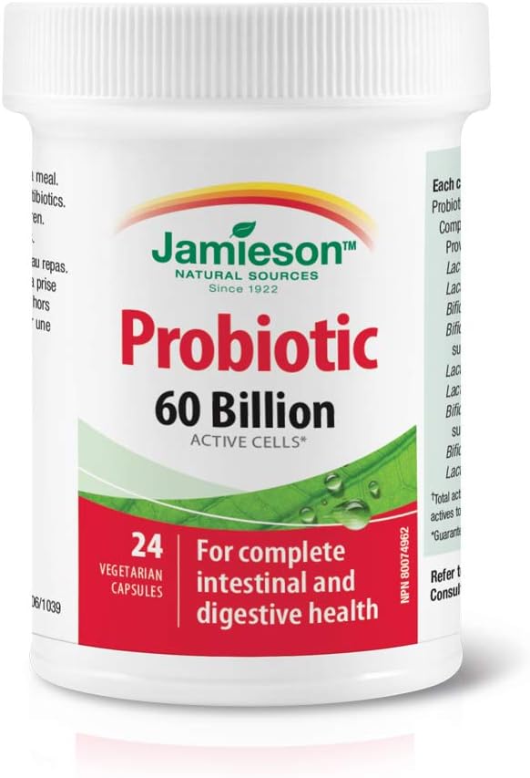 Probiotic Ultra Strength | Jamieson™ | 24 Vegetarian Capsules