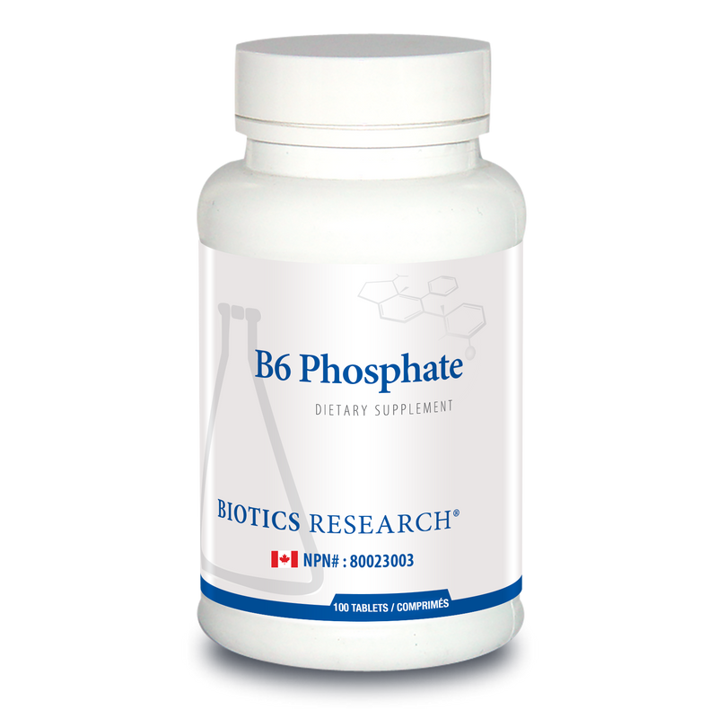 B6 Phosphate | Biotics Research® | 100 tablets