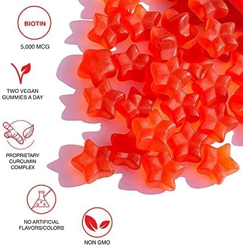 Gummy Stars™ | HAIRtamin® | 60 Vegan Gummies