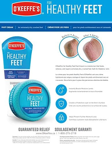 Healthy Feet | O'Keeffe's®  | 3.2 oz / 90.7 g Jar (Pack of 1)