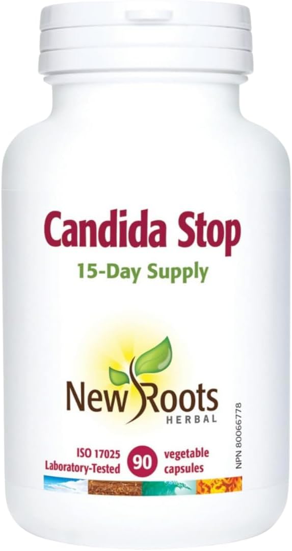 Candida Stop | New Roots HERBAL® | 90 or 180 Capsules