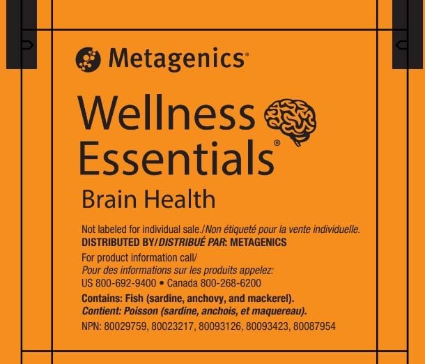 Wellness Essentials™ Brain Health | Metagenics® | 30 Packets