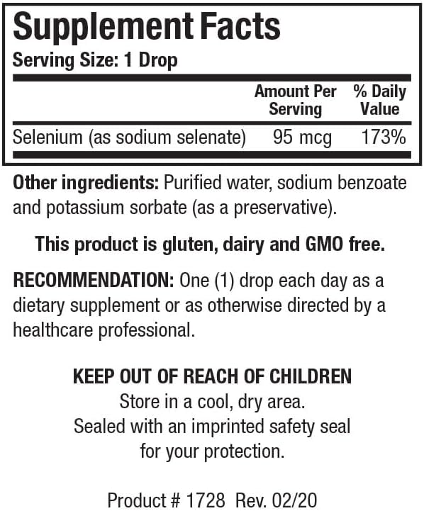 Aqueous Selenium | Biotics Research® | 0.5 fl. oz. (14.79 ml)