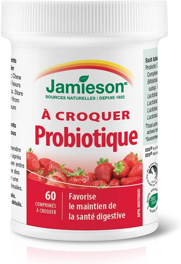 Chewable Probiotic | Jamieson™ | 60 Chewable Tablets