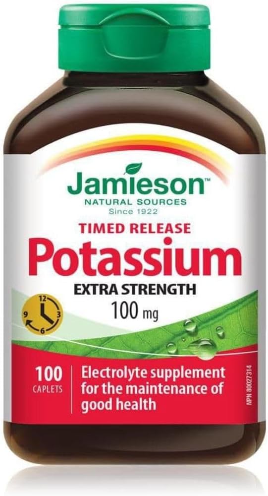 Potassium Extra-Strength (Timed Release) | Jamieson™  | 100 Caplets