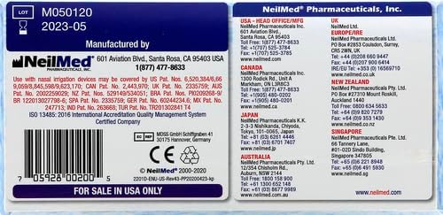 Sinus Rinse Refills | NeilMed® | 100 PreMixed Packet