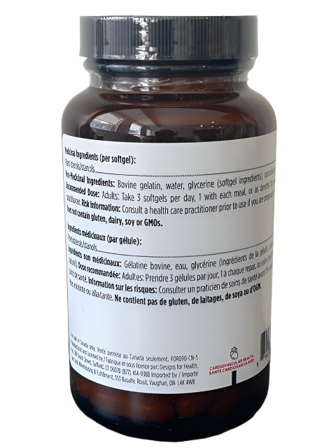 Foresterol™ by Designs for Health® – Plant Sterol & Cardiovascular Seen Support | 90 Softgels