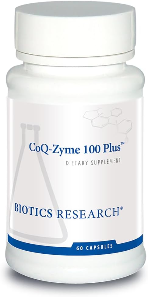 CoQ-Zyme 100 Plus™ (100 mg) | Biotics Research® | 60 Capsules