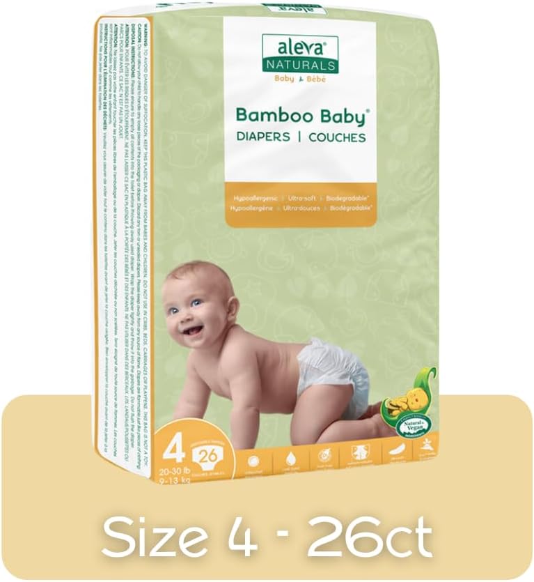 Bamboo Baby® Diapers | aleva® Naturals | Various Size