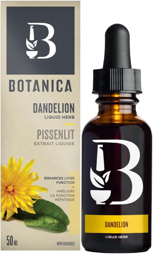 Dandelion Root Liquid Herb | Botanica | 50 mL