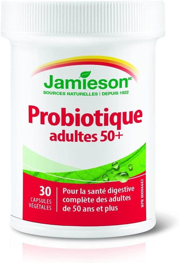 Adult 50+ Probiotic Complex | Jamieson™ | 30 Vegetarian Capsules