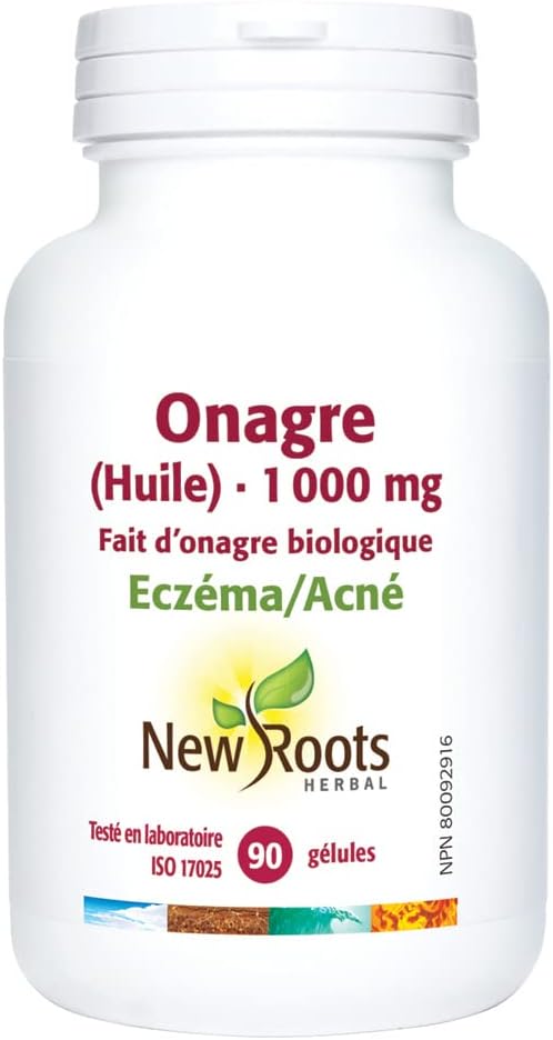 Evening Primrose Oil 1,000 mg | New Roots HERBAL® | 90 Softgels