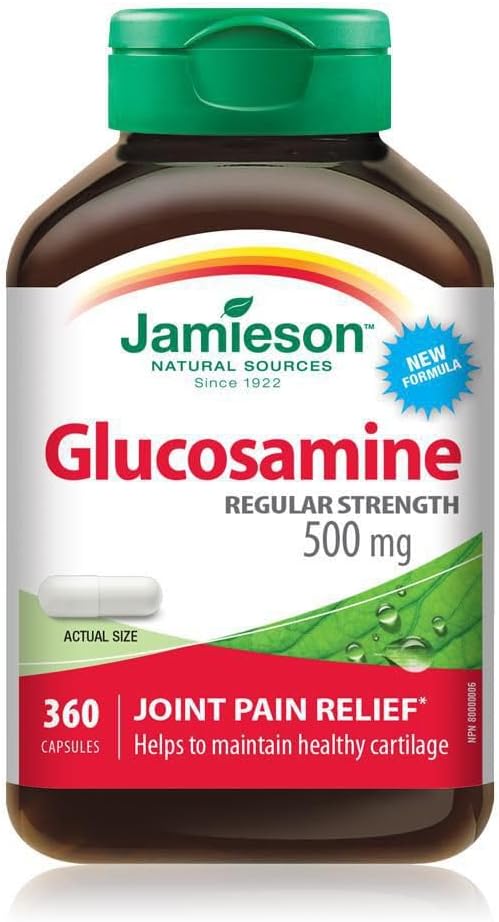 Glucosamine 500 mg | Jamieson™ | 360 Softgels