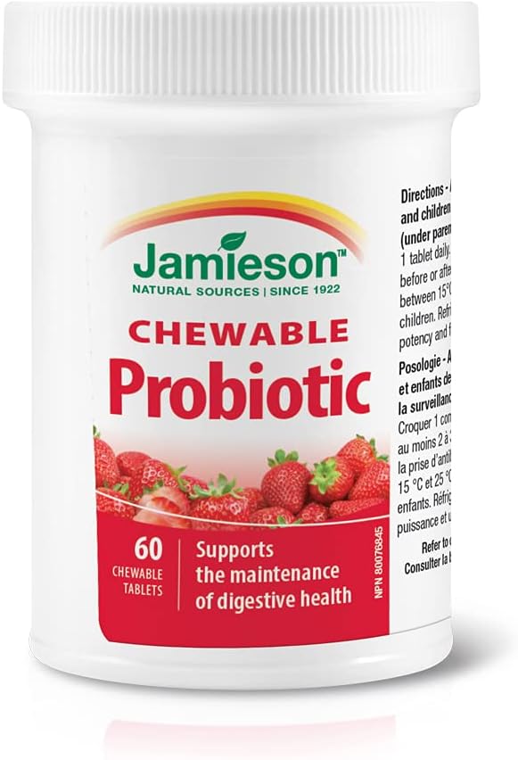 Chewable Probiotic | Jamieson™ | 60 Chewable Tablets