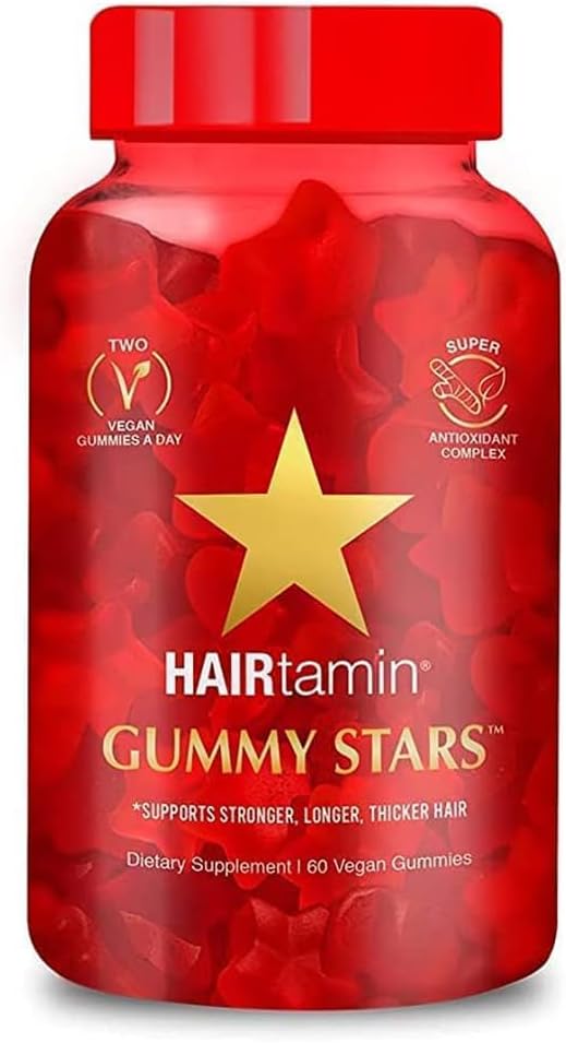 Gummy Stars™ | HAIRtamin® | 60 Vegan Gummies