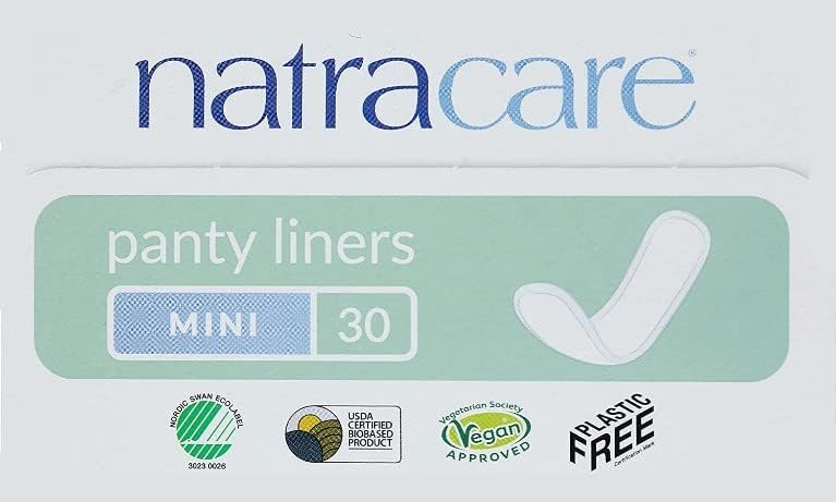 Panty Liners | Natracare® | Mini or Curved/30 Counts