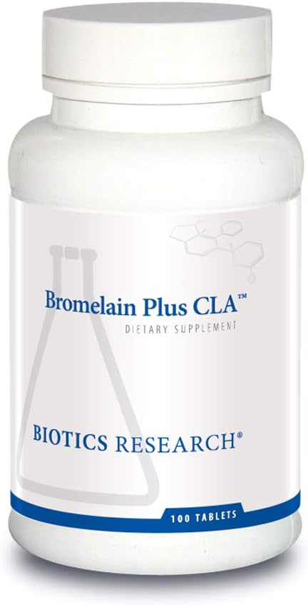 Bromelain Plus CLA | Biotics Research® | 100 Tablets