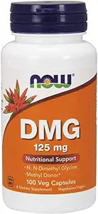 DMG 125 mg  | NOW® | 100 Veg Capsules