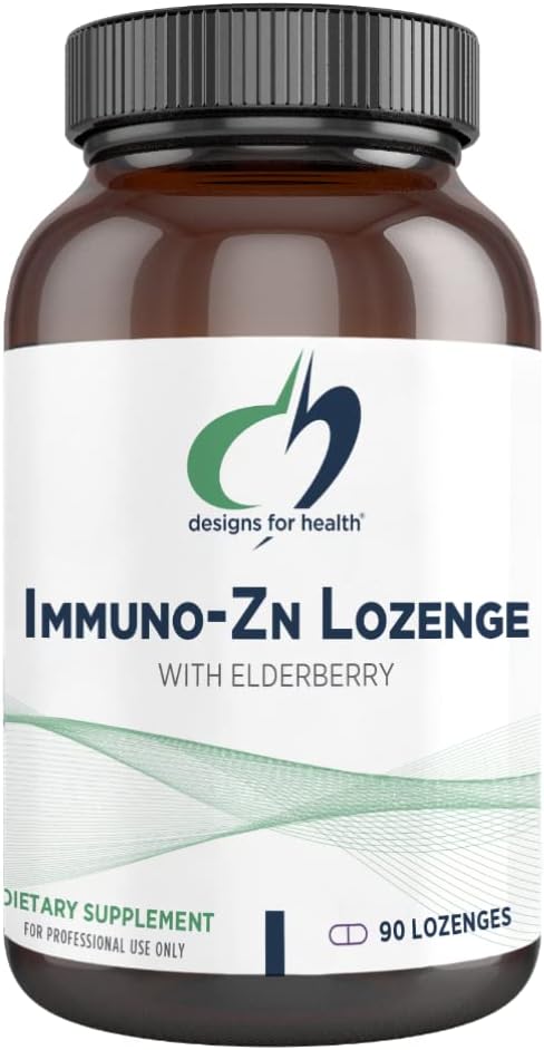 Immuno-Zn™ Lozenge | Designs for Health® | 90 Lozenges