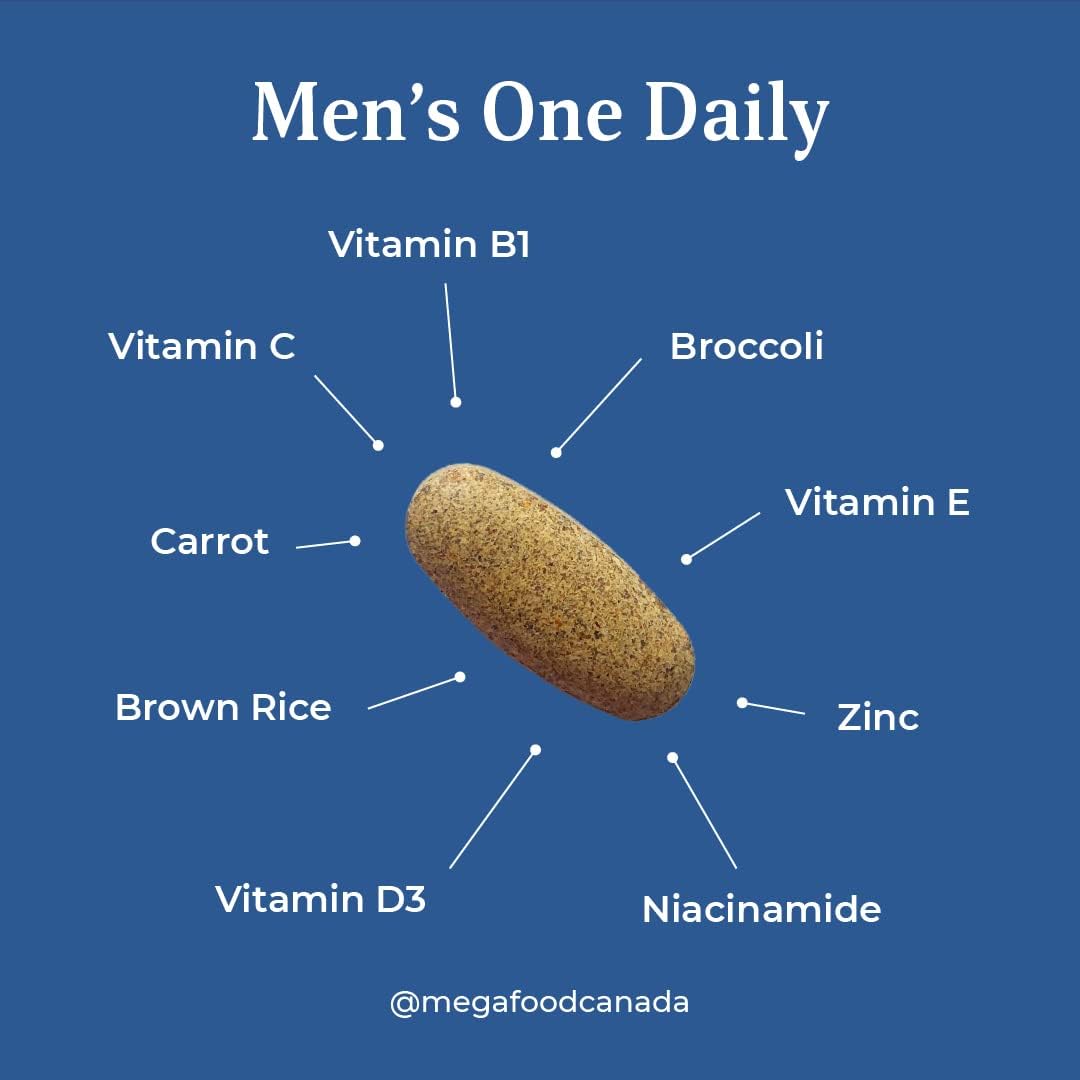 Men’s One Daily | MegaFood® | 30, 72 & 90 Tablets