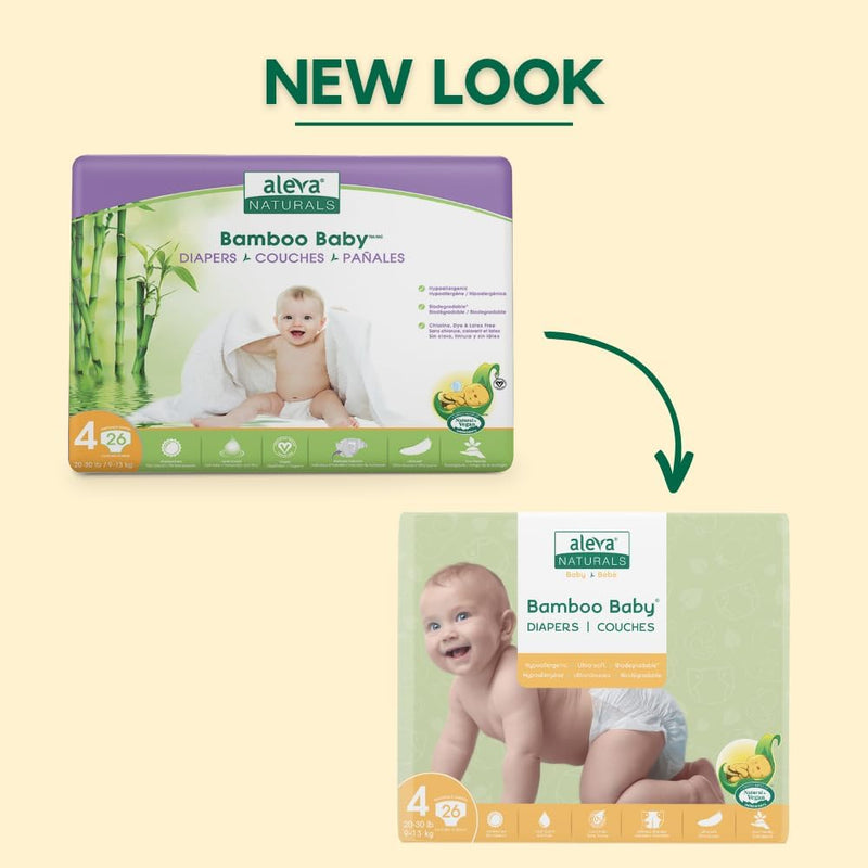 Bamboo Baby® Diapers | aleva® Naturals | Various Size