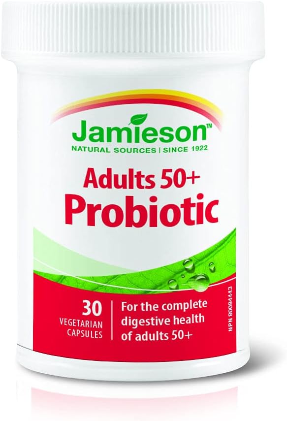 Adult 50+ Probiotic Complex | Jamieson™ | 30 Vegetarian Capsules