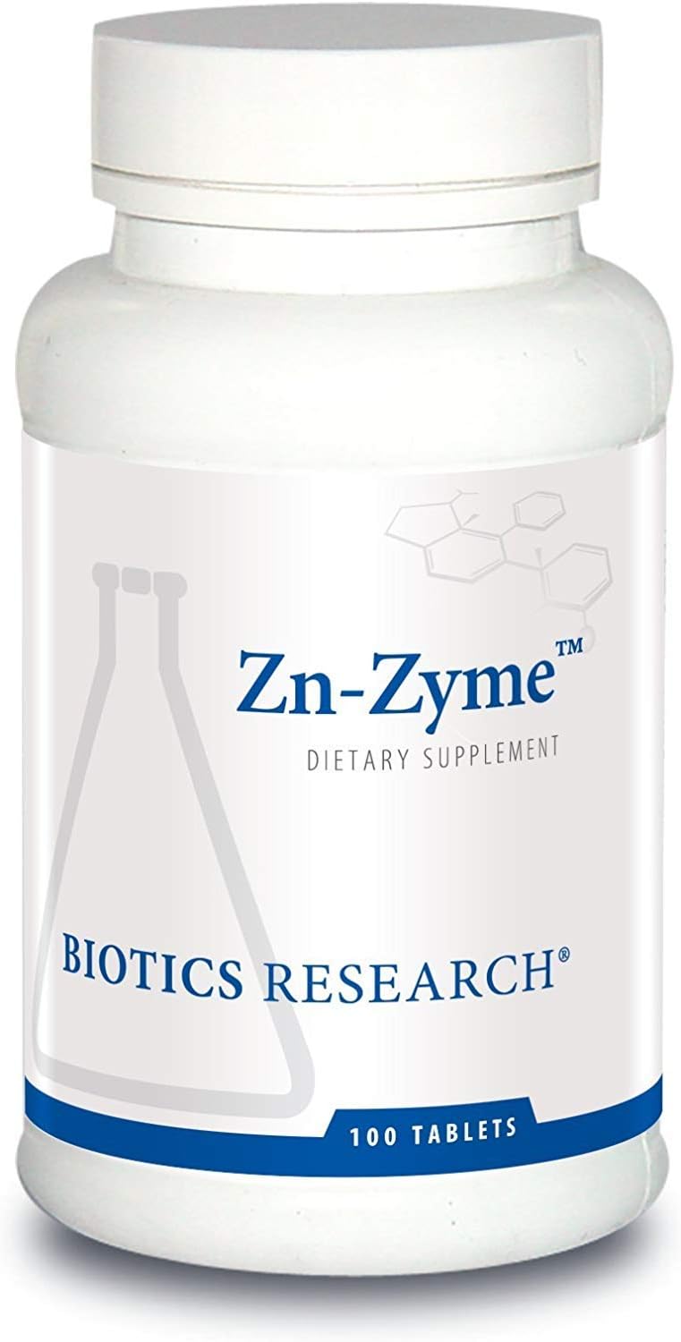 Zn-Zyme Forte | Biotics Research® | 100 Tablets