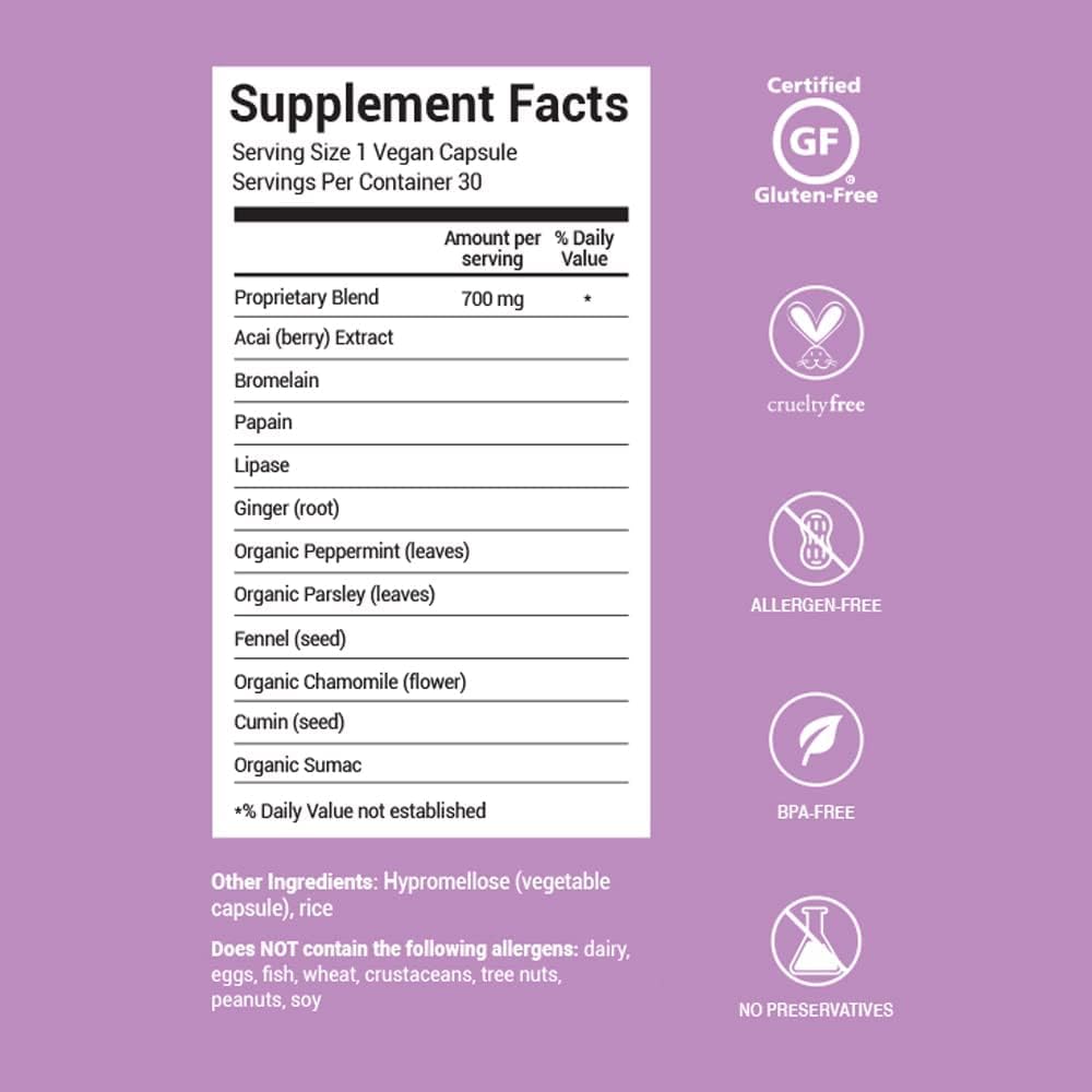 Bloatamin™ | HAIRtamin® | 30 Vegan Capsules