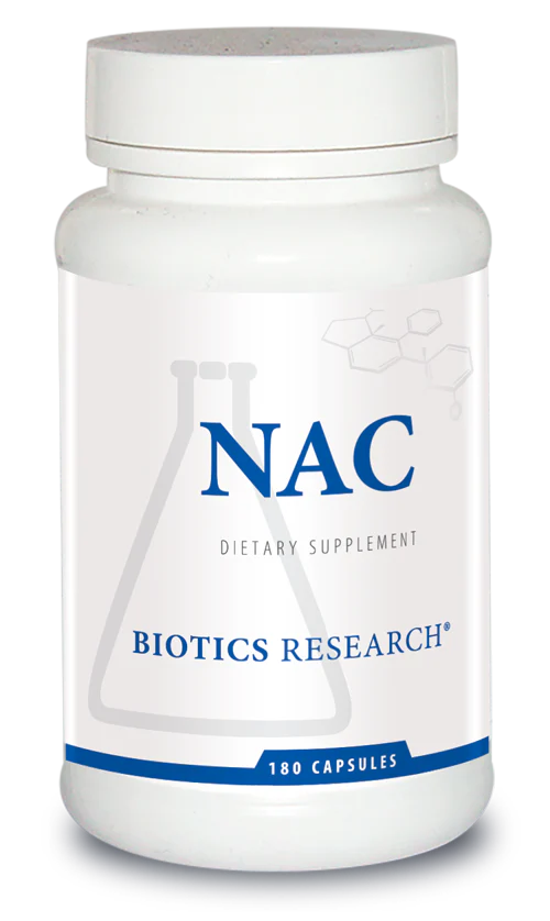 N-Acetyl-L-Cysteine | Biotics Research® | 180 Capsules