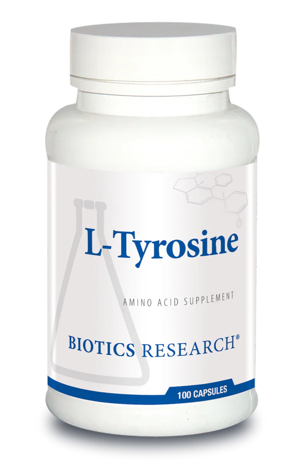 L-Tyrosine | Biotics Research® | 100 Capsules