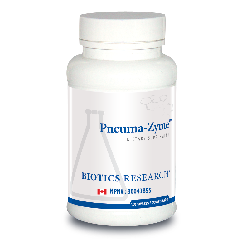 Pneuma-Zyme™ | Biotics Research® | 100 Tablets