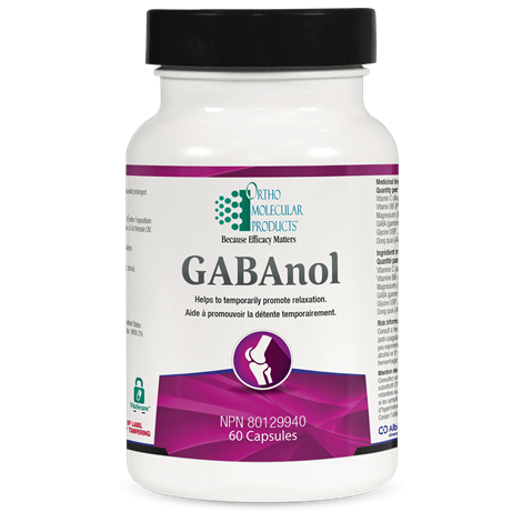 GABAnol | Ortho Molecular | 60 Capsules
